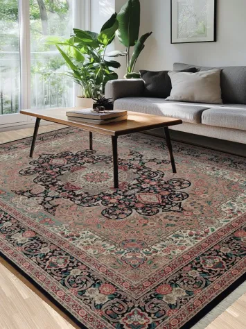 Sophisticated Style: Aubusson Chinese Area Rug 9x12