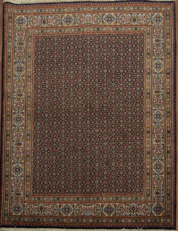 Sophisticated Traditional Vegetable Dye Mood Persian Rug 5X7