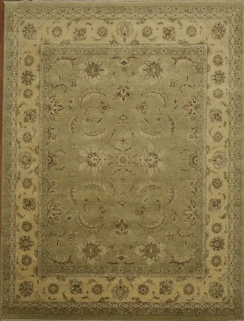 Vegetable Dye Oushak Oriental Area Rug 8x10