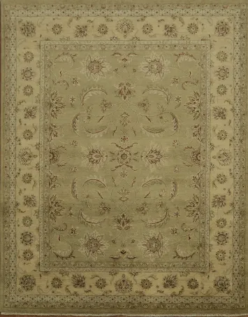 Vegetable Dye Oushak Oriental Area Rug 8x10