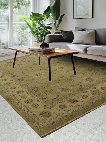 Vegetable Dye Oushak Oriental Area Rug 8x10