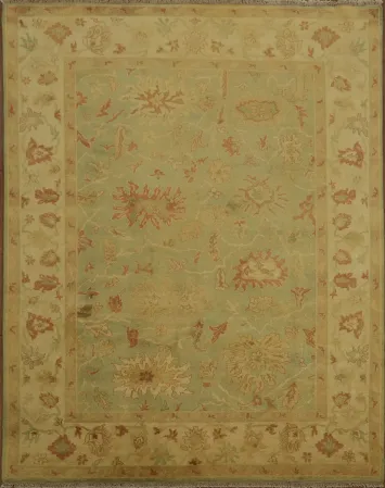 Authentic Decorative Vegetable Dye Agra Oriental Area Rug 8x10