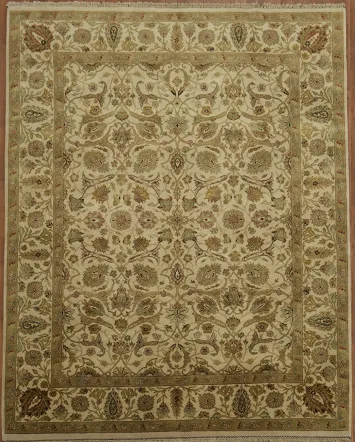 Vegetable Dye Agra Oriental Area Rug 8x10