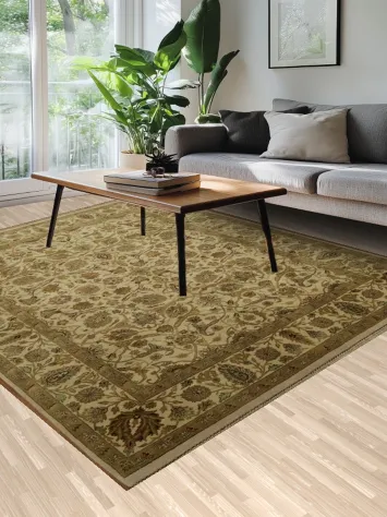 Vegetable Dye Agra Oriental Area Rug 8x10