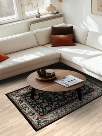 Agra Oriental Rug 4x6