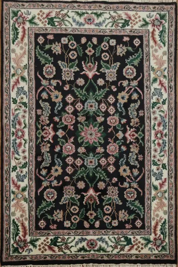 Charming Floral Agra Oriental Rug 4x6