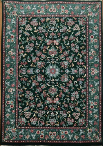 Traditional Oriental Vegetable Dye Kashan Oriental Rug 4x6