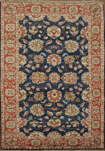 Majestic Traditional Vegetable Dye Ziegler Oriental Rug 4x6