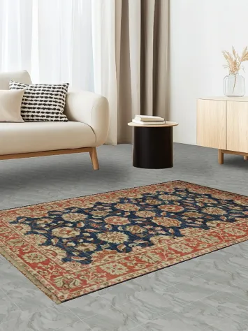 Majestic Traditional Vegetable Dye Ziegler Oriental Rug 4x6