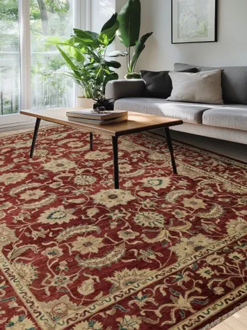 Luxurious Traditional Ziegler Oriental Area Rug 9x12