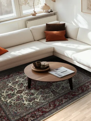 Traditional oriental 6x9 Aubusson Chine Rug