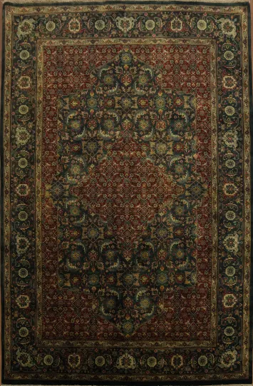 Stunning Oriental 6x9 Tabriz Herati Oriental Rug