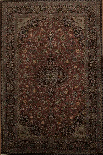 Timeless Elegance: Kashan Persian Area Rug 6x9