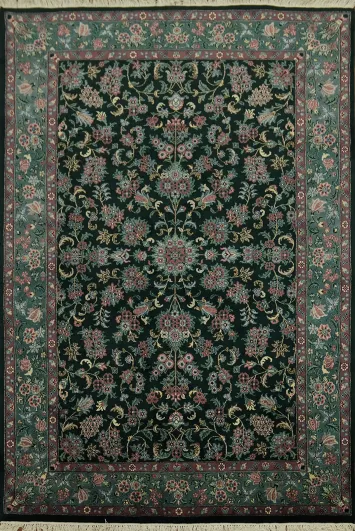 Elegantly Patterned Kashan Oriental Area Rug 6x9