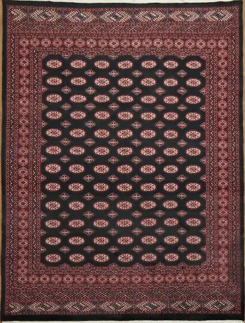 Elegant Traditional Bokhara Oriental Area Rug 8x11