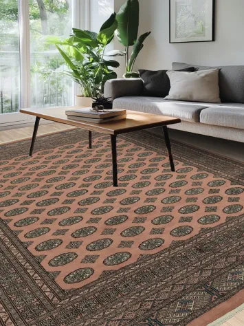 Artisan Weave: Bokhara Oriental Area Rug 8x11