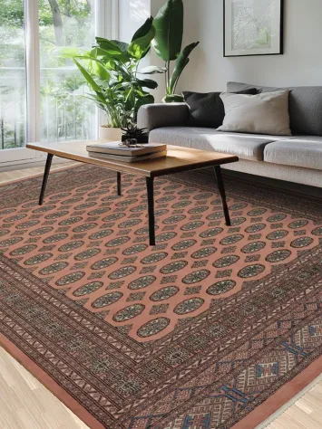 Traditional Style Bokhara Oriental Area Rug 8x11