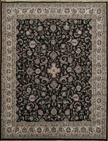 Kashan Oriental Area Rug 9x12