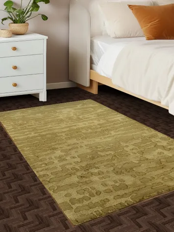 Chic Neutral Nepalese Oriental Rug 3x5