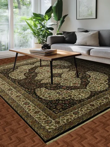 Elegant Vegetable Dye Tabriz Persian Area Rug 8x10