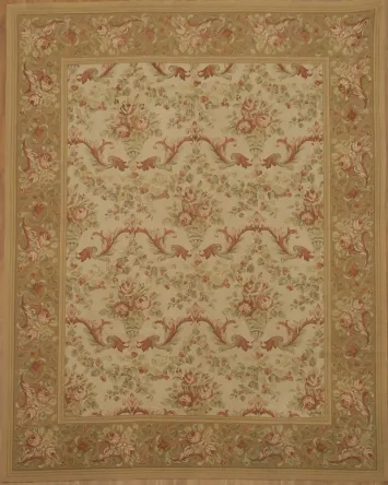 Aubusson Tapestry Chinese Area Rug 8x10