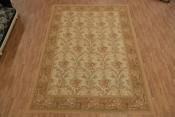 All Over Aubusson Tapestry Chinese Large Rug 10x14