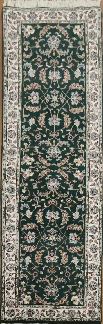 Oriental Classic Floral Design Runner Rug 3x8