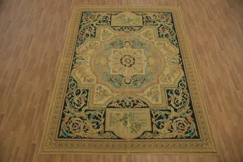 Aubusson Tapestry Chinese Area Rug 9x12