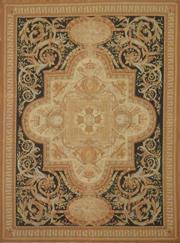 Aubusson Tapestry Chinese Area Rug 9x12