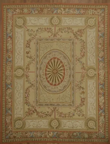 Aubusson Tapestry Chinese Area Rug 8x10