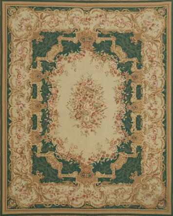 Aubusson Tapestry Chinese Area Rug 8x10