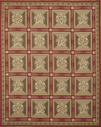 Aubusson Tapestry Chinese Area Rug 8x10