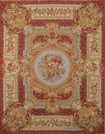 Aubusson Tapestry Chinese Area Rug 8x10