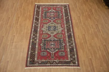Vibrant Geometric Chinese Area Rug with Intricate Patterns and Designs 6x10