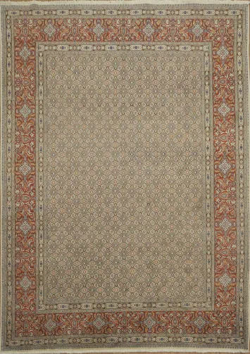 Elegant Geometric Tabriz Persian Area Rug 8x12