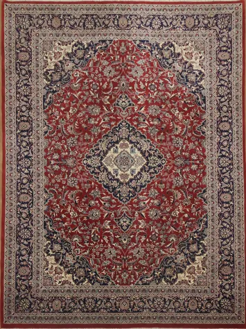 Traditional Tabriz Oriental Area Rug 9x12