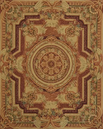 Aubusson Tapestry Chinese Area Rug 8x10