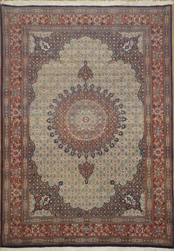 Enchanting Floral Mood Persian Area Rug 7x10