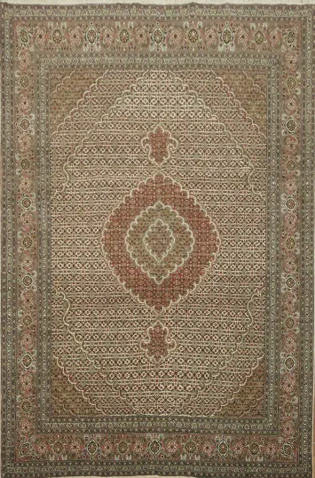 Traditional Style Tabriz-Mahi Persian Area Rug 6x10