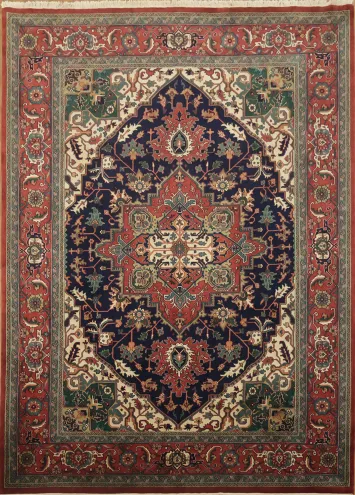 Luxury Oriental Heriz Serapi Area Rug 9x12