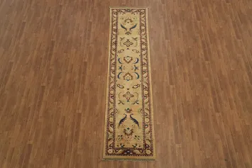 Oriental Wool Ziegler Rug in Warm Earth Tones 3x10