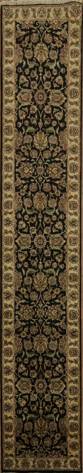 Luxurious Floral Design Agra Oriental Runner Rug 2x14