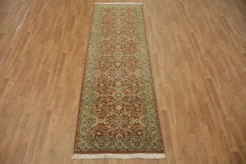 Elegant Runner Traditional Agra Oriental Runner Rug 3x10