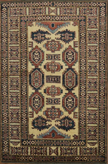 Elegant Oriental Kazak Area Rug 3x5