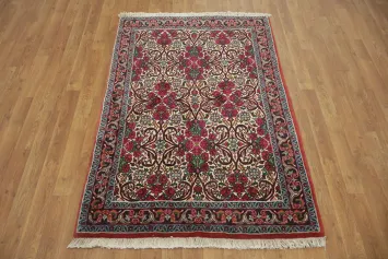 Intricate Beauty: Traditional Persian Bidjar Area Rug 5x3