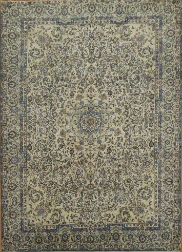 Luxurious Traditional Kashan Persian Area Rug 10x13