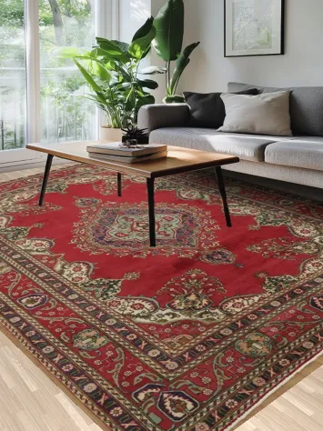 Classic Tabriz Persian Area Rug 8x11