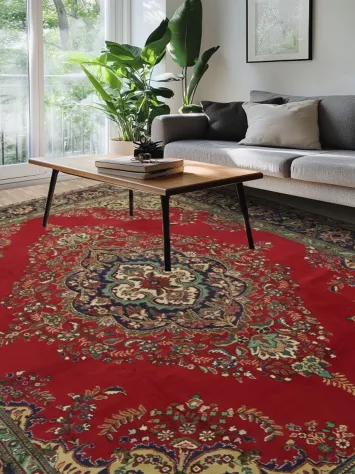 Timeless Decor: Traditional Tabriz Persian Area Rug 10x13