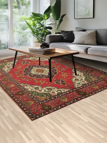 Traditional Tabriz Persian Area Rug 6x9