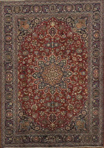 Luxurious Red Mashad Persian Area Rug 8x11